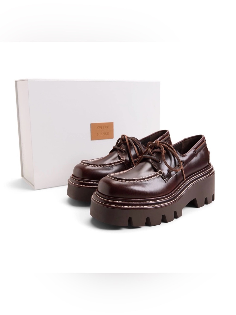 Sperry x MONSE Authentic Original™ 2-Eye Lug Boat Shoe